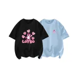 Black (Love and Understanding) + Glacier Blue (Cute Pink Bear Chest Logo)  
Черный (Любовь и Понимание) + Ледниковый Синий (Милый Розовый Медведь Логотип на Груди)