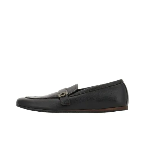 Ferragamo Hug Повседневные кожаные туфли с низким верхом Мужские