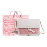 Розовая сумка для покупок