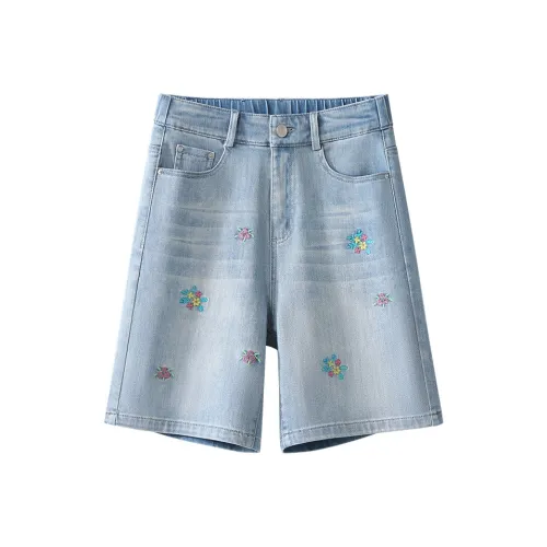 Devanro Blue Женские джинсовые шорты