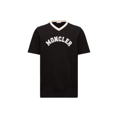 Moncler Черные Мужские T-рубашки