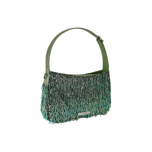 Kurt Geiger London Bond Телячья кожа Через плечо Одно плечо Сумка Обычный Женский Зеленый