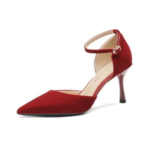 GOSO Высокие каблуки Красный Женские