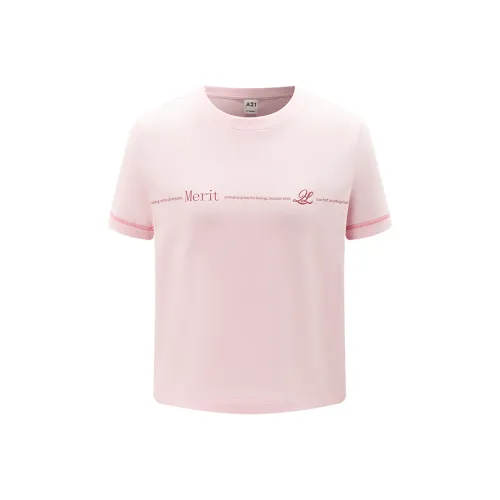 A21 Розовый Женские Футболки