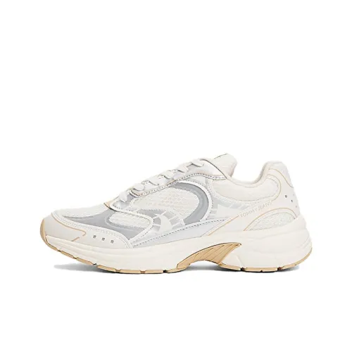 Tommy Hilfiger Низкий топ Повседневная обувь Женская Экрю