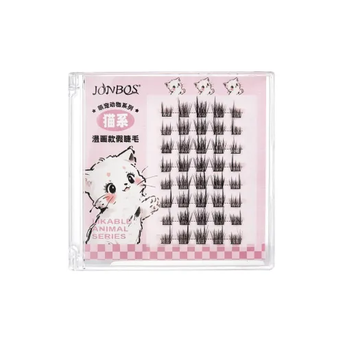 JONBOS Милый дизайн питомца серия Cat наклеечки для ресниц стиль комикса легкий естественный для начинающих одиночный кластер стиль Glue
