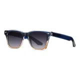 Прозрачный Темно-синий с Градиентом Оранжевый до Серого