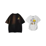 Чёрный, свободный крой + белый, серый, талию, утягивающий стиль