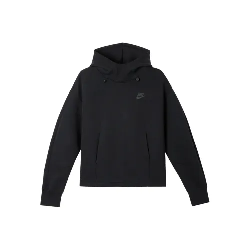 Nike FW24 Tech Fleece Толстовка Женская Черная