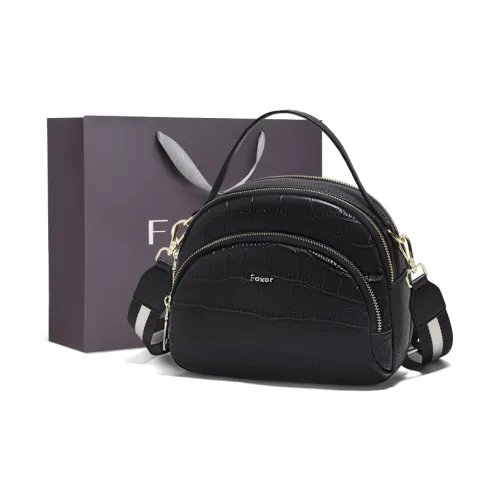 FOXER Сумка через плечо из коровьей кожи сумка обычная женская многоцветная
