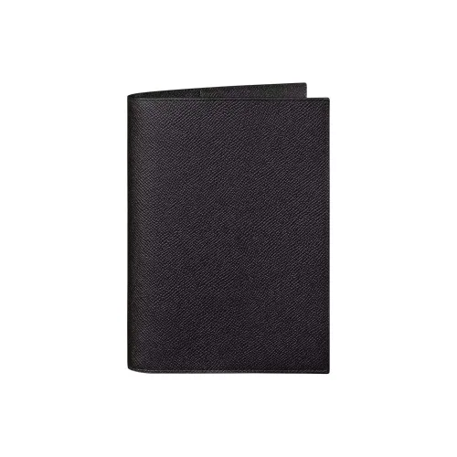 HERMES Globe Trotter Epsom Телячья кожа Защитный чехол Женские 89 Черный