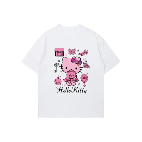 Sanrio x HelloKitty Hello Kitty Летняя футболка унисекс 2025