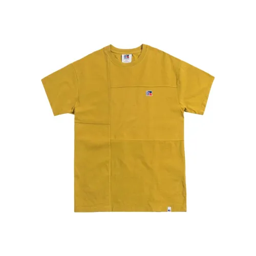 KITH x Russell Athletic Футболка Мужская Желтая