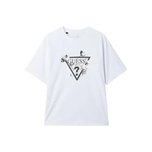 GUESS Белая Унисекс Футболка