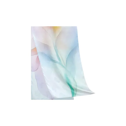 WENSLI Шелковый шарф 175 см длинный шарф шаль пляжное полотенце женское