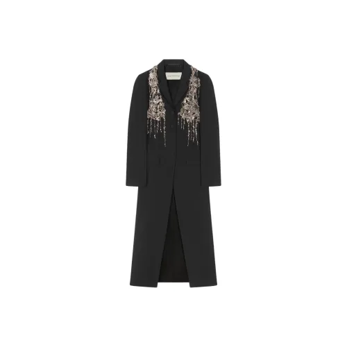 DRIES VAN NOTEN Черное Женское Пальто