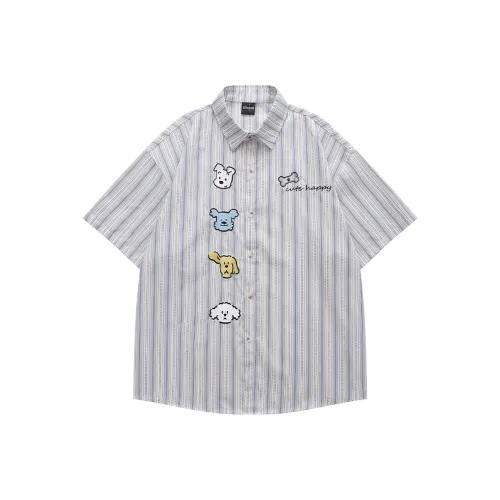 YOUSEKOO Белая унисекс рубашка