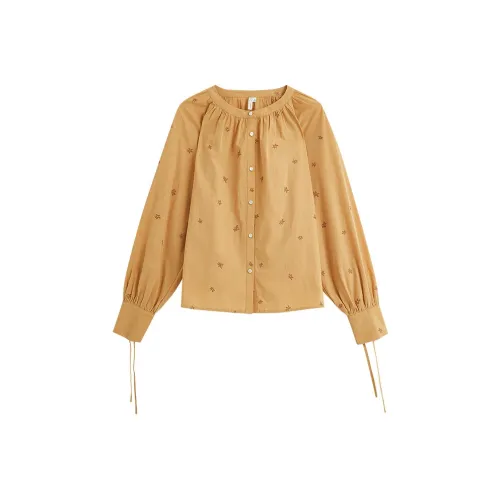 Inman AUTUMN Day Желтые Женские Рубашки