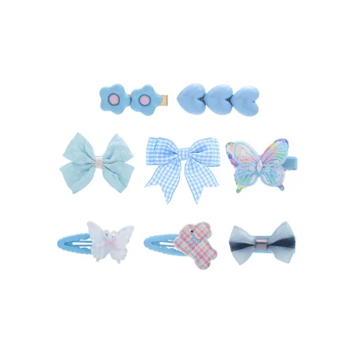 ROYALSASA Хлопок лен смесь акрил заколки для волос детский