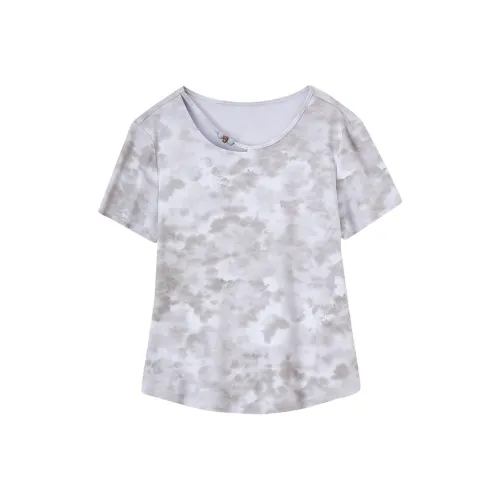 SENTUBILA Мягкий фиолетовый Женские футболки