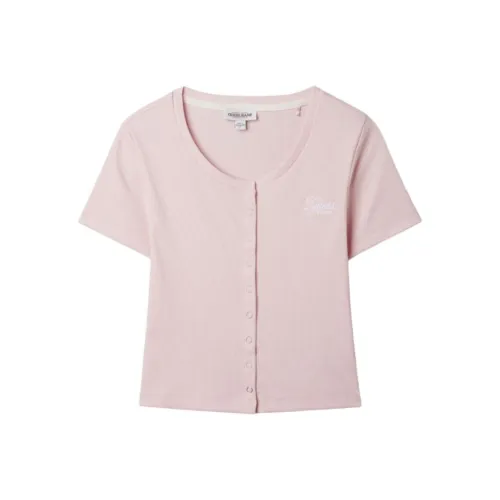 GUESS Светло-розовые Женские Футболки