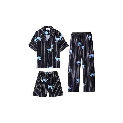 CHATING Черный Женский Пижамный Комплект