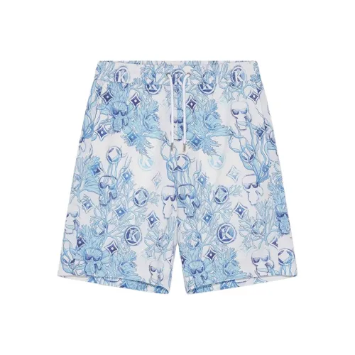 Шорты KARL LAGERFELD Повседневные Мужские Светло-Синие