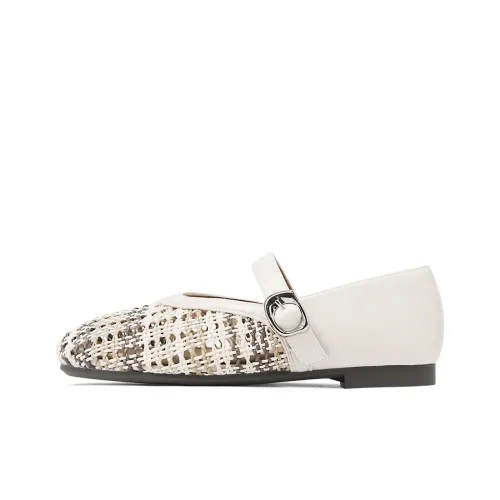 CAMEIDO Туфли Mary Jane с плоской подошвой 1,5 см женские