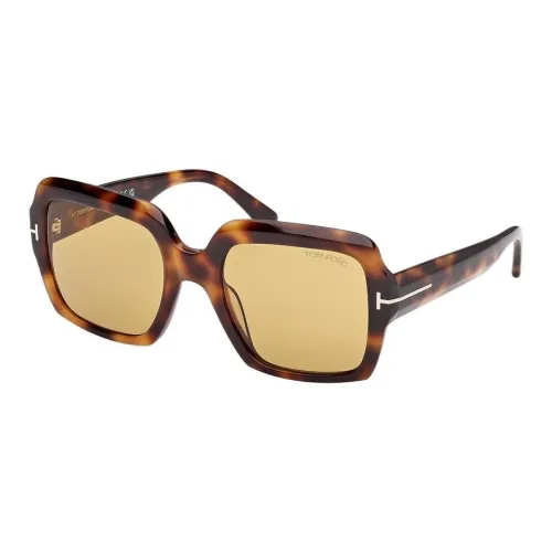 TF Пластина And Металл Нерегулярная форма Солнцезащитные очки Унисекс Черепаховый