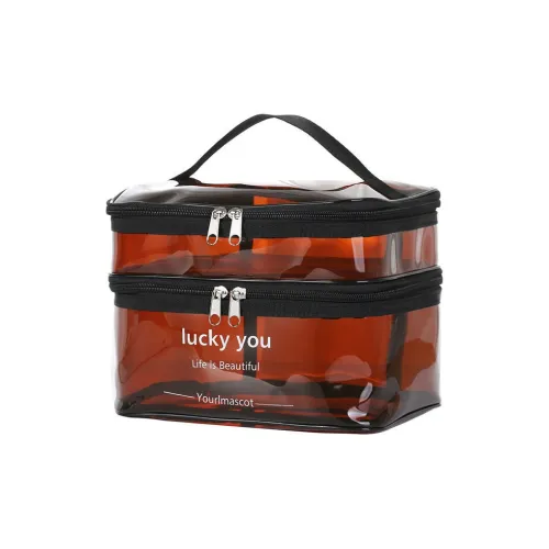 ALOENEY ПВХ Поливинилхлорид Путешествие Сумка для хранения Женская Кофейный Светло-серый Синий