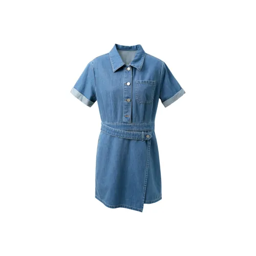 3COLOUR Короткий рукав Платье Женское