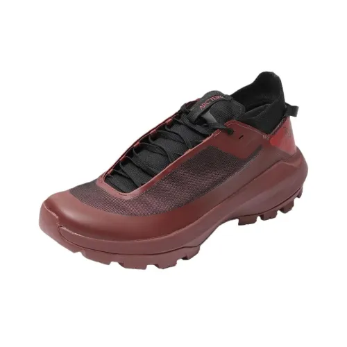 Arcteryx Vertex Alpine Дышащий и Легкий Низкий Топ Беговые кроссовки Мужские Красные