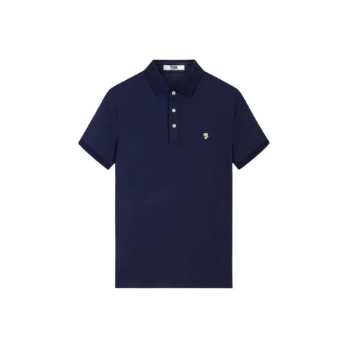 Поло Мужское KARL LAGERFELD Blue