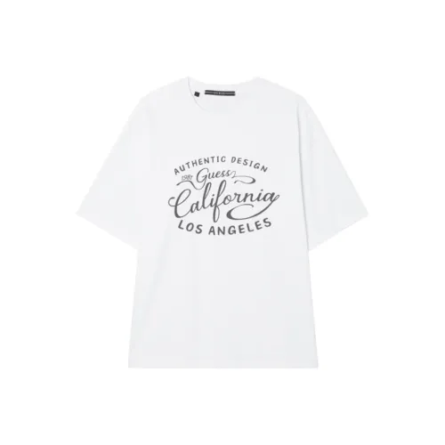 GUESS Белая Унисекс Футболка