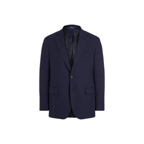 Polo Ralph Lauren SS24 Бизнес Костюм Пальто Мужской Морской Синий