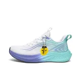 Бело-синий цветочный.