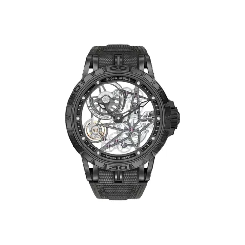 Roger Dubuis Автоматический Механический Часы Мужские Kings Racing Series 45 мм Скелет