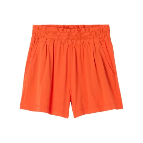 Vuori BrightPoppy Женские Спортивные Шорты Ярко-оранжевые