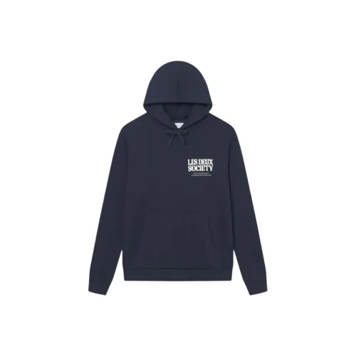 LES DEUX Морской синий Мужские Свитшоты