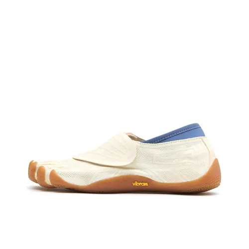 Vibram Покрытие Легкий Быстросохнущий Низкий Топ Кроссовки для тренировок Женские Белые Синие