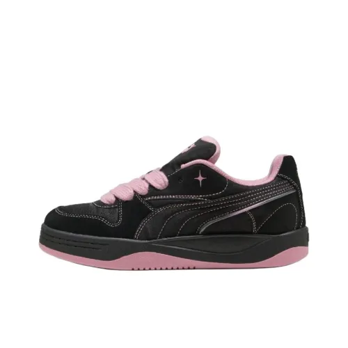 PUMA Повседневные Скейтбординг Кроссовки с Амортизацией и Низким Верхом Унисекс Черный Розовый