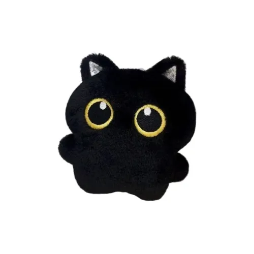 YOUMAI Черный Кот Уголь Шар Кукла Плюшевая Подвеска 7 см 10 см Длина Тела