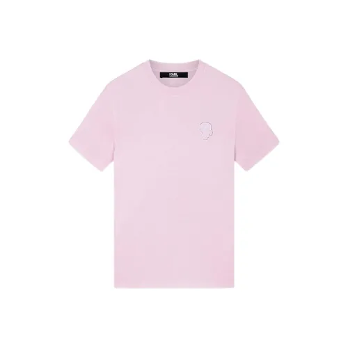 Karl Lagerfeld SS25 T-Shirt Мужской Светло-Розовый