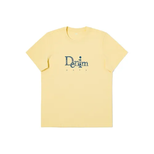 Мужская рубашка Lee совместного бренда SS25 розовый и желтый