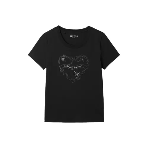 GUESS Черные Женские Футболки