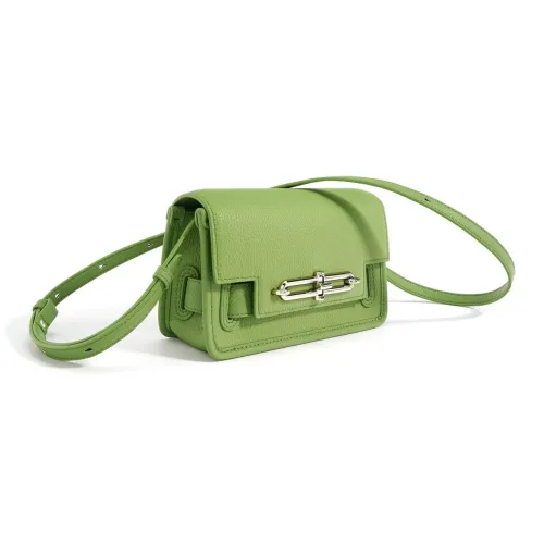 DEERE JACK Коровья кожа Маленькая квадратная сумка Сумка тофу Сумка через плечо Стандартная Женская Яшма Черный Молочно-чайный