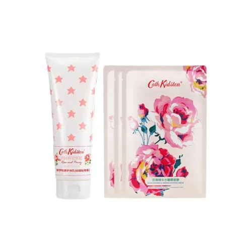 Cath Kidston Розовый Пион Fragrance Body Lotion Наборы для ухода Soothing Skin Ароматический Effect 250 мл + 3 шт