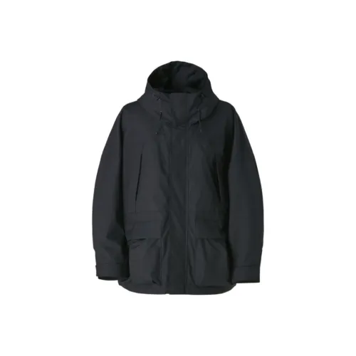 COOR Темно-морской синий Унисекс Пальто