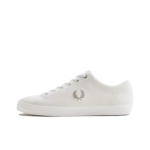 FRED PERRY Collaboration Low Топ Скейтборд Кроссовки Мужские Бежевые