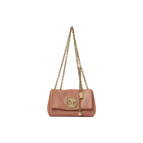 Chloe Chloé сумки Сумка на плечо из кожи буйвола Женская Древесный цвет Апельсин